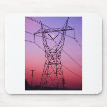 Power line single mouse pad
