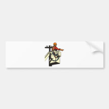 Power Lineman Electrician Worker Bumper Sticker