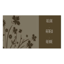 power of a flower business cards