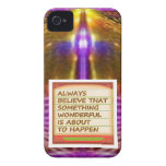 Power of intention n positive thinking Case-Mate iPhone 4 case