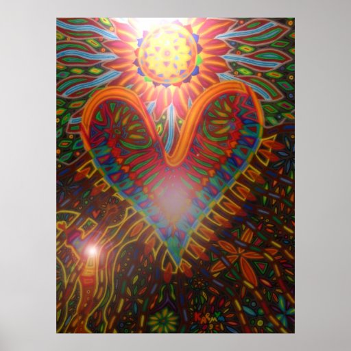 power of love 2011 digital plakatdruck