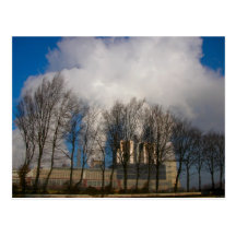 Power Station Pollution 3 Post Card