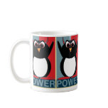 Power to the Penguin Propaganda Mug
