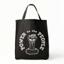 Power to the People Canvas Bags