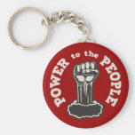 Power to the People Keychains
