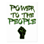 Power to the People! Post Card