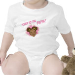 Power to the Puffs Onesie t-shirts