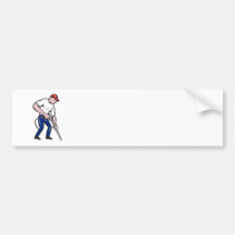 Power Washing Pressure Water Blaster Worker Bumper Stickers