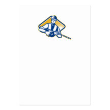 Power Washing Pressure Water Blaster Worker Business Cards