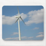 Power Wind Mill Generator Mouse Pads