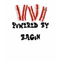 powered by bacon t-shirts