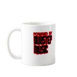 powered by DUBSTEP music Mug