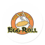 Powered By Egg Roll stickers