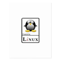 Powered by Linux Post Card