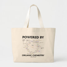 Powered By Organic Chemistry (Krebs Cycle) Canvas Bags