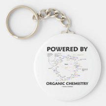 Powered By Organic Chemistry (Krebs Cycle) Key Chain