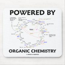 Powered By Organic Chemistry (Krebs Cycle) Mousepad