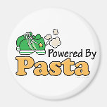 Powered By Pasta Runner Magnet