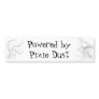 Powered by Pixie Dust Bumper Sticker