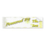Powered by the Son Bumper Sticker