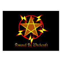 Powered By Witchcraft Business Cards