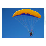 Powered Paraglider Greeting Cards