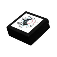 powerful baseball ripping through jewelry box
