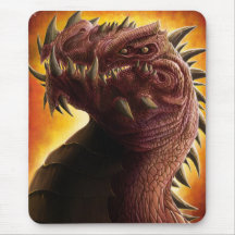 Powerful Fire Mousepad