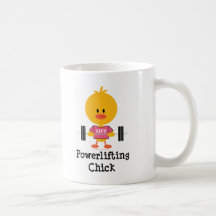  Powerlifting Chick Mug