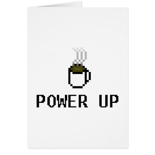powerup greeting card