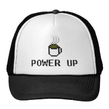 powerup mesh hats