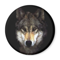 powerwolf fridge magnet