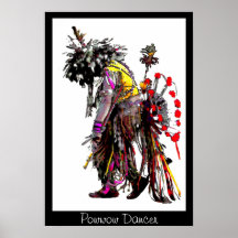Powwow Dancer~poster