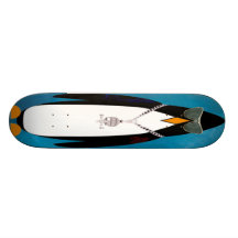 Pozzer's Penguin Board Custom Skateboard