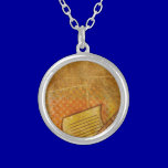 PR103 GOLDEN GRUNGE TEXTURE BACKGROUND PRINTING W necklaces