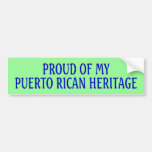 pr heritage bumper sticker