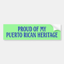 pr heritage bumper sticker