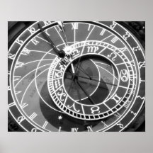 Prague Astronomical Clock Poster