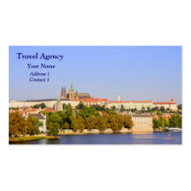 Prague Castle Business Card Template