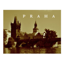 Prague, Czech Republic Postcard