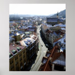 Prague in Late Winter Poster