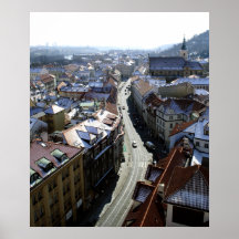 Prague in Late Winter Poster