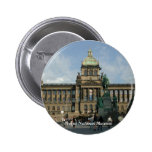 Prague National Museum Button