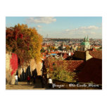 Prague - Old Castle Stairs Postcard