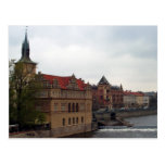 Prague Postcard River View