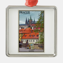 Prague - St Vitus Cathedral Christmas Ornament