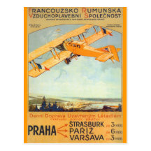Praha ~ Franco Roumanie Postcards