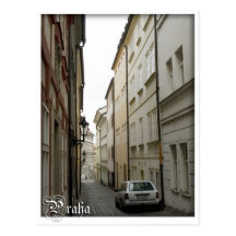 Praha - Street Post Card