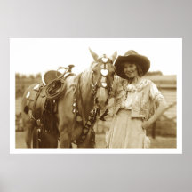 Prairie And Valentine Poster