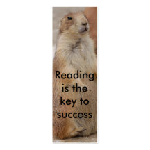 Prairie dog book mark ... business card template
